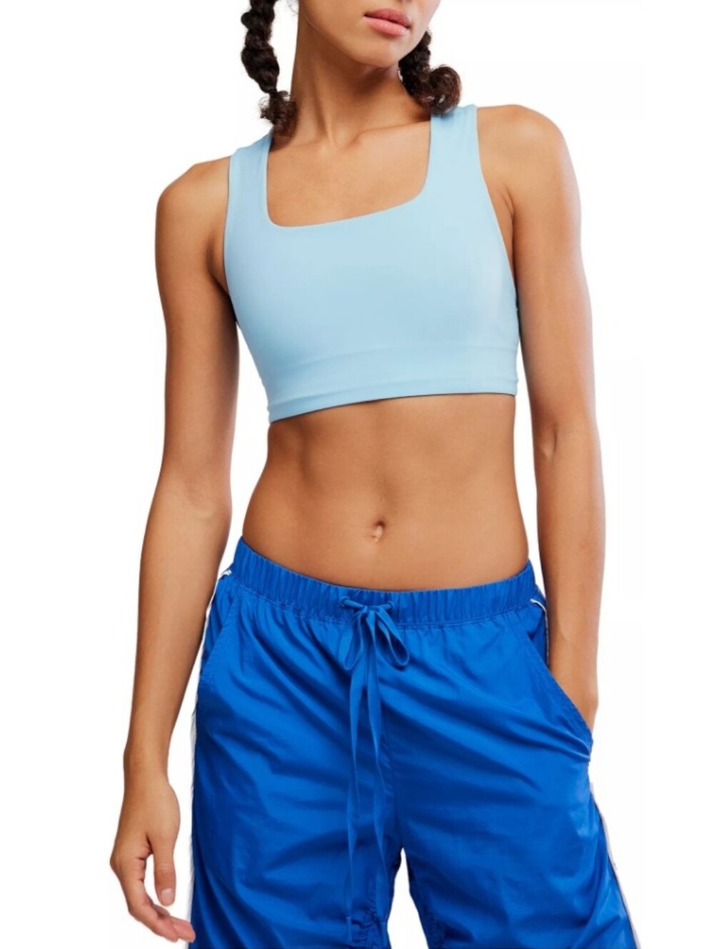 FP Movement Win Win Bra In Bright Blue, NWT